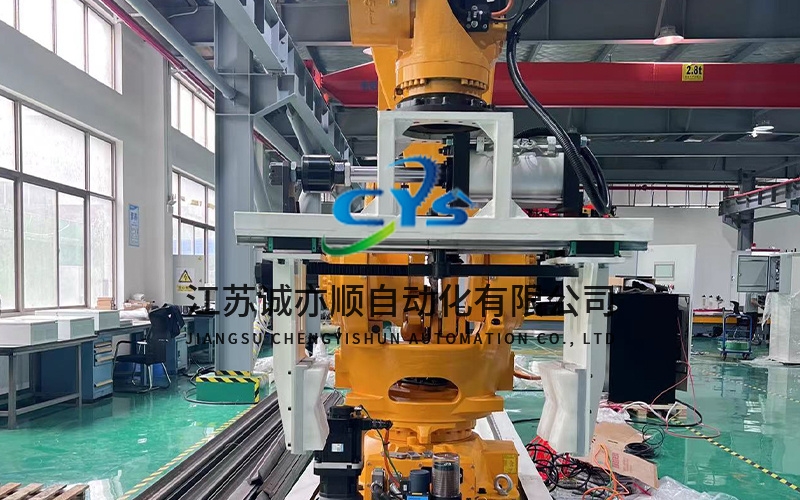 氢瓶生产线机器人设备项目案例